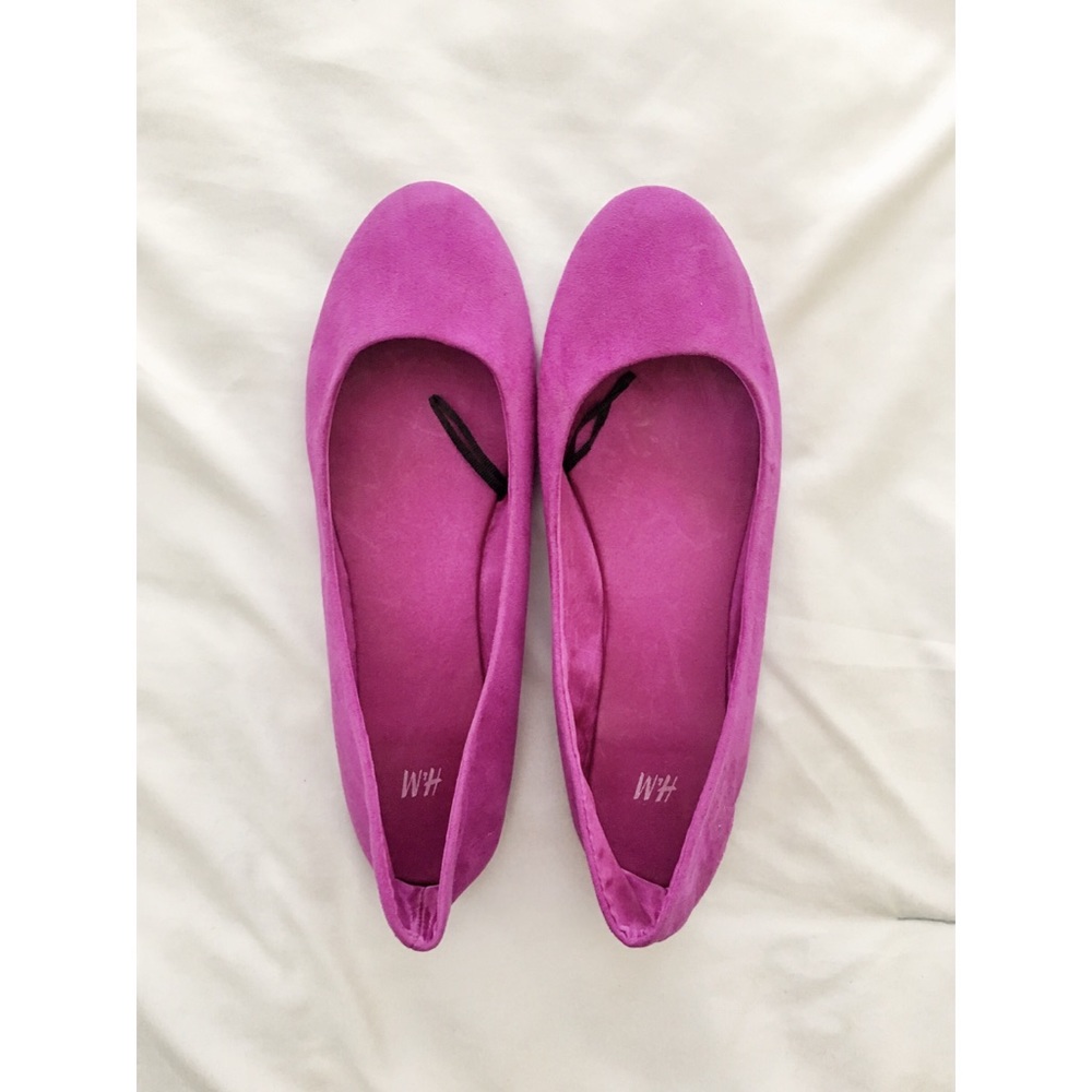 Magenta Ballet Flats